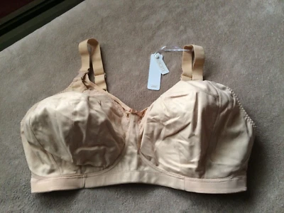 Elomi 42K 裸体比阿特丽斯软杯护理文胸风格 8053 全新带标签 — 第 1/4 张图片