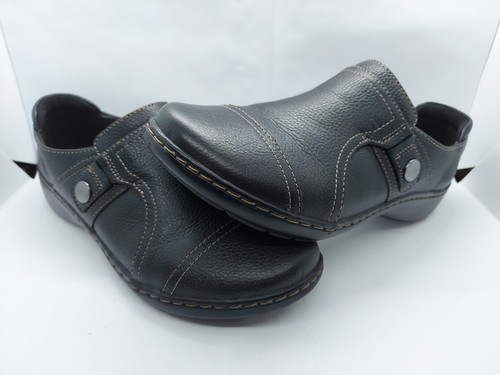 Scarpe Clarks mocassino donna 6 5 Cora papavero pelle marrone scuro lavoro città