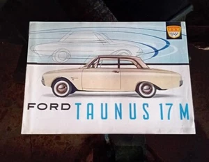 Folleto FORD TAUNUS 17 M COUPE SEDAN WAGON Original Meisterwerk FORD ALEMÁN - Imagen 1 de 6