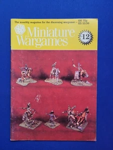 Miniature Wargames Magazine #12 - Imagen 1 de 2