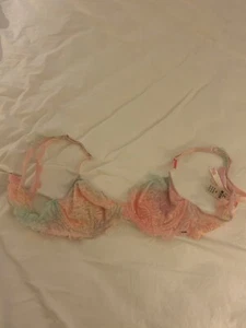 victoria secret PINK Cotton Candy Colored bra NWT Size 36b - Picture 1 of 5