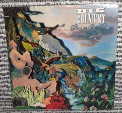 BIG COUNTRY PEACE IN OUR TIME LP 1988 ORIGINAL US Pressing SEALED 836 325-1 New - Image 1 of 4