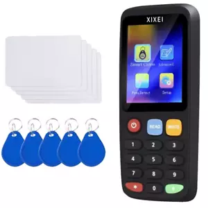 X7 RFID Kartenleser Schreiber Kopierer 125kHz 13,56MHz NFC Schlüsselanhänger Vervielfältiger Kloner - Bild 1 von 9