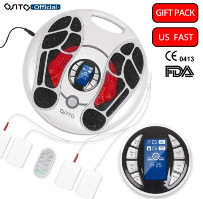 TENS EMS  Electric Foot Massager Relieves Pain And Relaxes Muscle Acupuncture US - Image 1 of 4