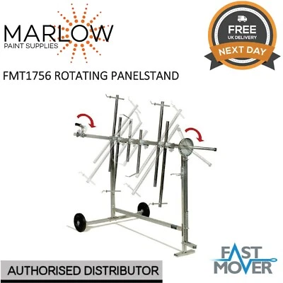 FAST MOVER FMT1756 Large Rotating Body Shop Panel Stand -Paint Repair door wing Panelstand