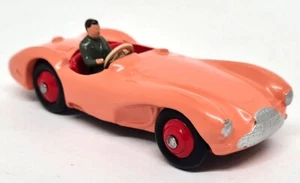 Dinky Meccano Vintage 110 Aston Martin DB3 Sports Salmon Restored Repainted - Picture 1 of 5