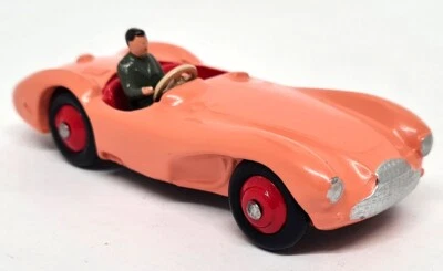 Dinky Meccano Vintage 110 Aston Martin DB3 Sports Salmon Restored Repainted - Image 1 of 4