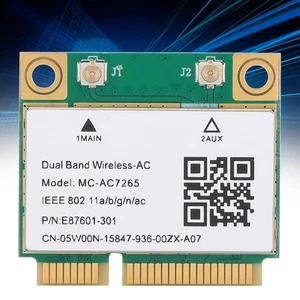 Dual Band 2.4G 5GHz Netzwerkkarte WIFI Mini PCI-E Wireless WLAN Karte Modul  NEU - Bild 1 von 12