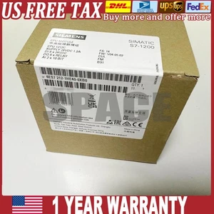 New Siemens 6ES7 212-1HE40-0XB0 6ES7212-1HE40-0XB0 CPU 1212C US FREE TAX - Picture 1 of 2