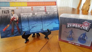 Kickstarter EXCLUSIVE Zombicide mini FRED THE TRADER Promo SHAUN OF THE DEAD - Picture 1 of 1