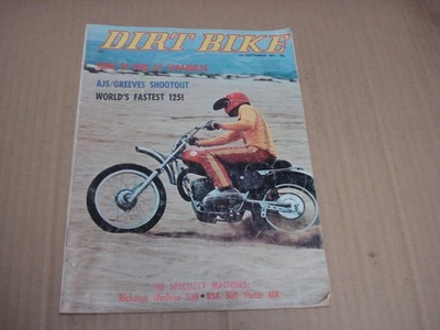 Dirt Bike Magazine September 1971 - Image 1 of 4