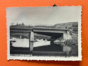 Foto, Pion. Batl.44, Polen, Gesprengte Brücke bei Bromberg - Picture 1 of 2