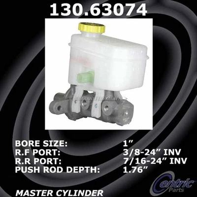 For Jeep Wrangler 2007-2017 Centric Brake Master Cylinder DAC - Image 1 of 3