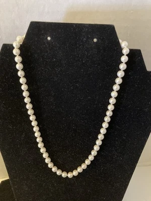 14KT Gold 6-6.5mm RD Akoyo Pearl Necklace  - Image 1 of 4