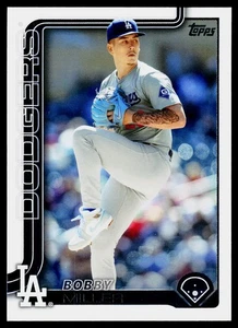 2025 Topps - Bobby Miller #652 - Los Angeles Dodgers - Foto 1 di 2
