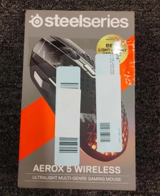 SteelSeries Aerox 5 Wireless Ultralight Gaming Mouse - Black - OBN - X3 - Image 1 of 3