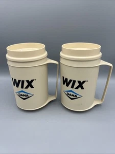 2 Vintage Aladdin WIX DANA Coffee Club Cup Made In The USA - Picture 1 of 6