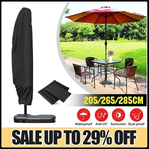 Parasol Banana Umbrella Cover Waterproof Cantilever Outdoor Garden Patio Shield - Picture 1 of 15