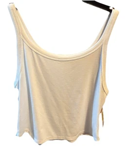 SO White Basic Everyday Crop Tank Top. New With Tags. Juniors Xxl - Picture 1 of 3