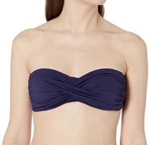 Kona Sol Padded Bandeau Bikini Oberteil Gr. S Small - dunkelblau - NEU - Bild 1 von 12