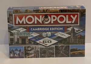 Monopoly Cambridge Edition Board Game - Hasbro - NEW & SEALED - Xmas Family Fun - Picture 1 of 3