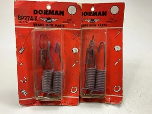 (2) Dorman Brake Shoes Hardware Spring Kit For 69-72 Dart Demon Valiant Duster - Picture 1 of 4