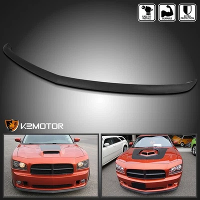 Fits 2006-2010 Dodge Charger Replacement Factory Style Front Bumper Lip Spoiler Foto 1 de 4