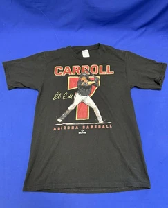 Corbin Carroll Arizona Diamondbacks #7 Graphic Tee Black SZ Small MLB - Picture 1 of 5