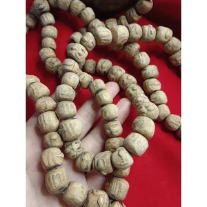 Necklace Phra Somdej Toh rosary praying 108 beads 48" inches Thai Buddha Amulet - Picture 1 of 6