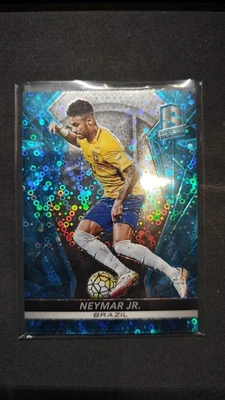 2016-17 Panini Spectra Neon Blue 28/75 Neymar Jr #41 - Image 1 of 4