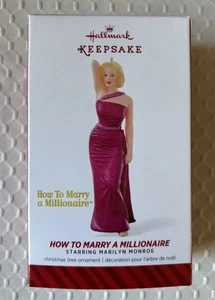 Hallmark 2014 Marilyn Monroe Andenken Ornament Wie man einen Millionär heiratet Neu - Bild 1 von 2