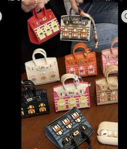 Cute accessories lipstick holder headphone Case Bag-Hermes inspired - Picture 1 of 6