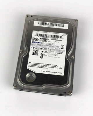 250 GB SATA FESTPLATTE SAMSUNG HD250HJ 3,5 ZOLL 7200RPM  geprüft - Bild 1 von 2