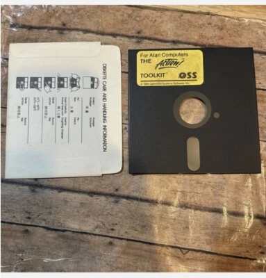 Rare Action! TOOLKIT by OSS 1984 Atari 400/800/XL/XE Disk Only - Image 1 of 3