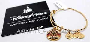 NEW Disney Parks ALEX AND ANI D23 Epcot Center 35th Anniversary Gold Bracelet  - Picture 1 of 1