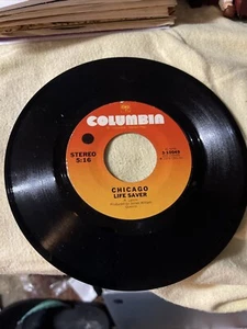 CHICAGO: wishing you were here / life saver COLUMBIA 7" Single 45 RPM - Picture 1 of 1