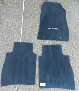 LOT (3) NISSAN 999E2 LZ00X SENTRA 2013-2015 Carpet Floor Mats Front Rear GRG - Bild 1 von 8