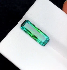 Natural Bi Color Transparent Tourmaline Cut Stone 2.45 Carats Piece from Afghan - Picture 1 of 8