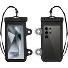 1-3Pcs Waterproof Pouch Touchscreen Dry Bag Case  Cell Phone Cover Pack Swimming