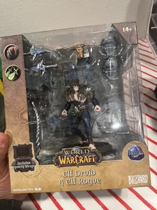 McFarlane Toys World of Warcraft 6" - Night Elf: Druid/Rogue Actionfigur Neu  - Bild 1 von 5