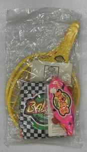 Official Balzac Balloon Ball Bop! w/ 2 Plastic Racquets Vintage 1989 NOS + MORE - Picture 1 of 7