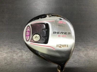 Ladies HONMA GOLF BERES E-05 5W Fairway Wood Flex-L 2STAR ARMRQ 6 40 With H/C - Image 1 of 4