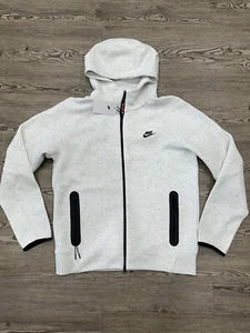 Nike Tech Fleece Full Zip Hoodie Men's Size Large Gray Windrunner FB7921-051 NEW - Picture 1 of 5