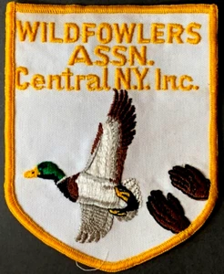 Wildfowlers Association of Central New York  4" x 5" Shield Patch - Picture 1 of 1