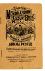 Antique 1922 Dr. Pierce's Memorandum & Account Book Farmers Mechanics Quack Med