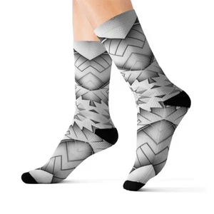 All Over Print Adult Socks Southwestern Navajo Pattern Aztec Native American - Picture 1 of 9