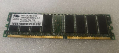 Promos Technologies V826632K24SCTG-D3 256 MB 400 MHz DDR Memory - Image 1 of 3