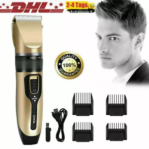 Bartrasierer elektrisch Professional Hair Clipper Haarschneider Nass und Trocken - Bild 1 von 12