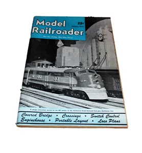 January 1947 Model Railroader For the Hobby That Goes Places Vintage Magazine - Picture 1 of 3