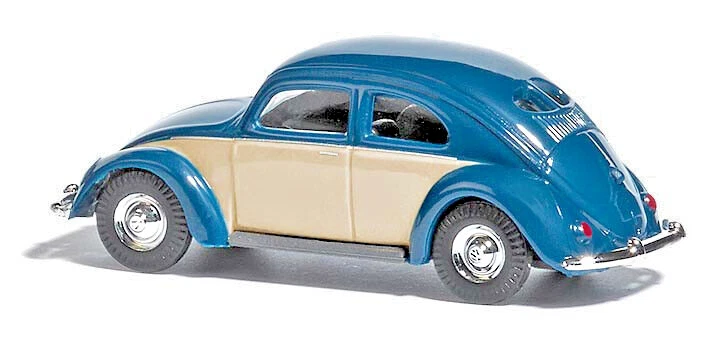 Busch 42780 VW Käfer Blu / Graun, H0 - Immagine 1 di 1